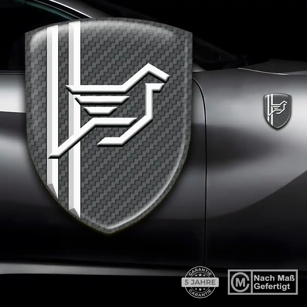 Hamann 3D Gel Aufkleber Silikon Auto Stilvolles Design