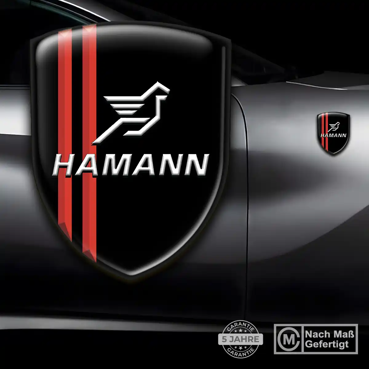 Hamann 3D Gel Aufkleber Silikon Interieurdesign