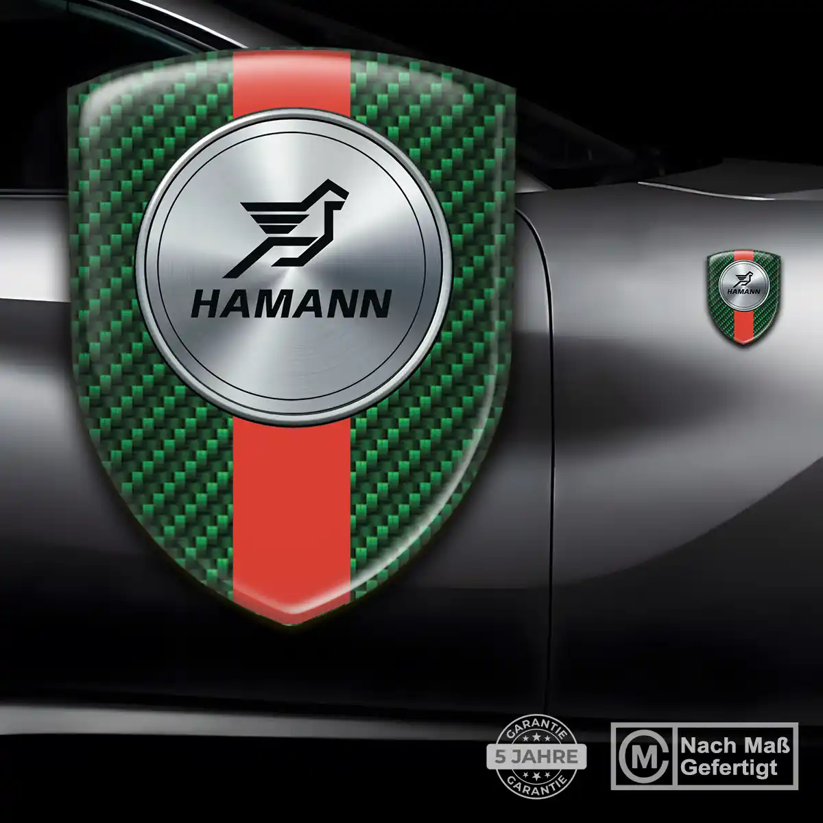 Hamann 3D Gel Aufkleber Silikon Modernes Design