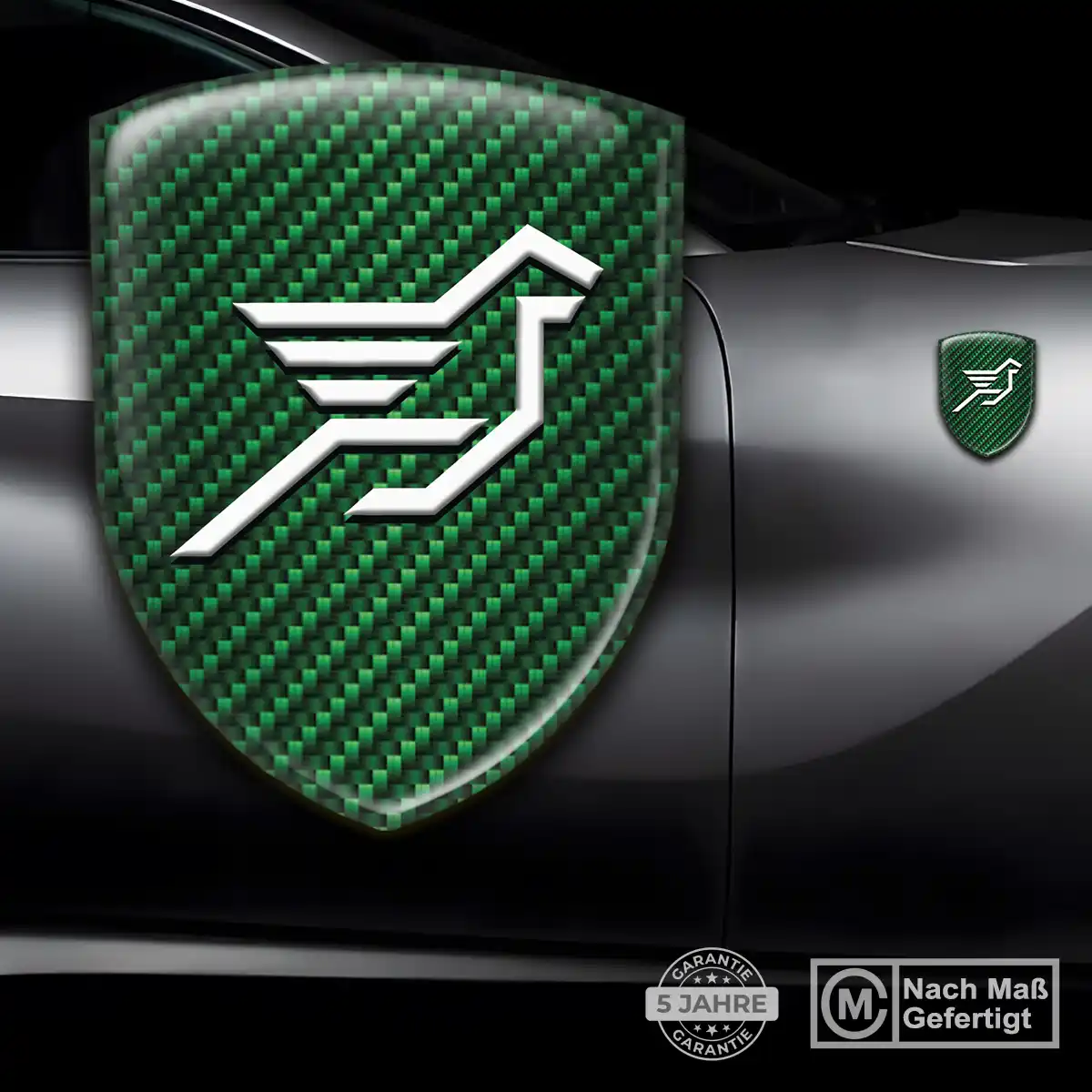 Hamann 3D Gel Aufkleber Silikon Tuningfahrzeug