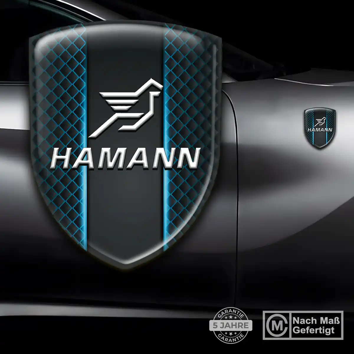 Hamann 3D Gel Aufkleber Spitzenqualität