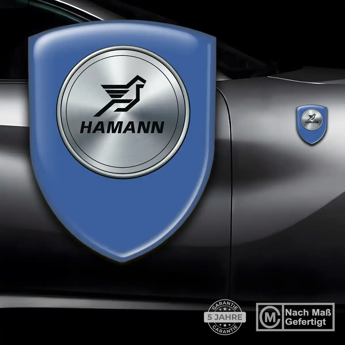 Hamann 3D Gel Aufkleber Wappen Auto Exterieurdesign