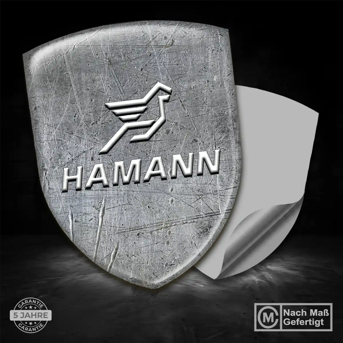 Hamann 3D Gel Aufkleber Wappen Auto Hohe Qualität