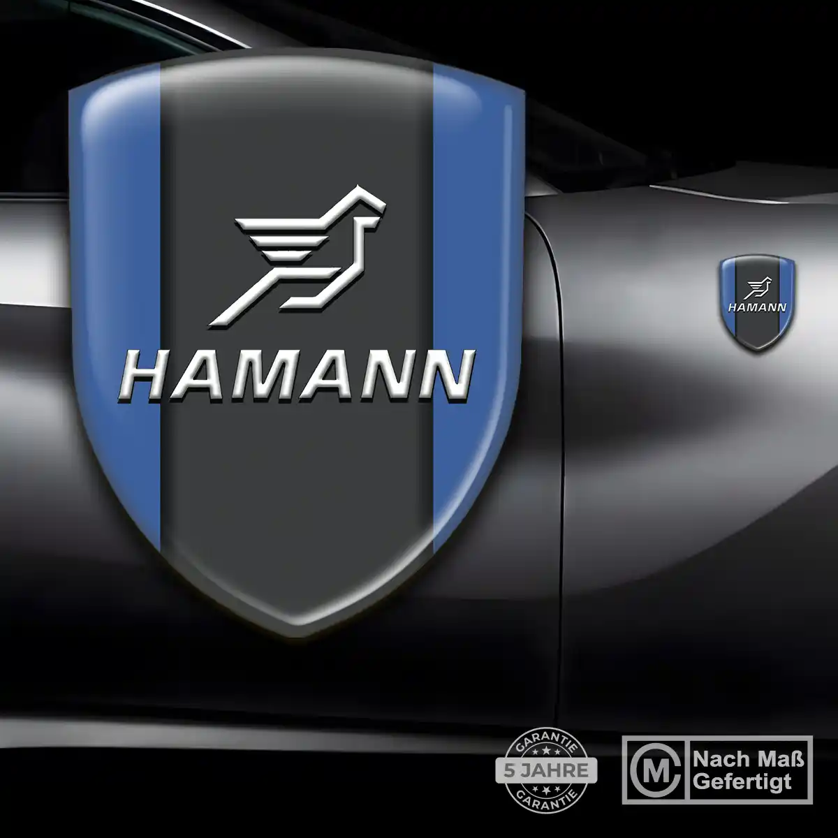 Hamann 3D Gel Aufkleber Wappen Auto Luxus-Edition