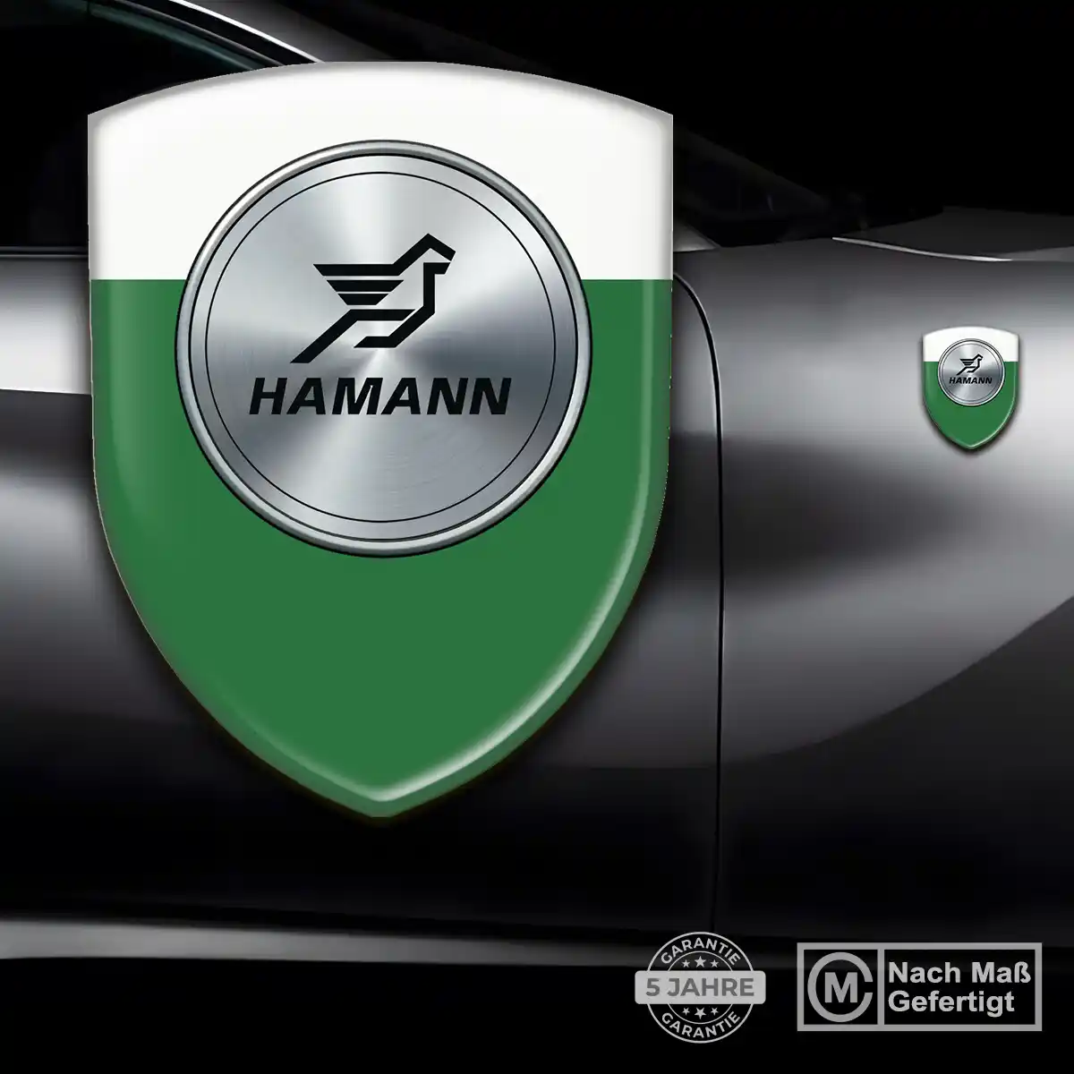 Hamann 3D Gel Aufkleber Wappen Limitierte Auflage