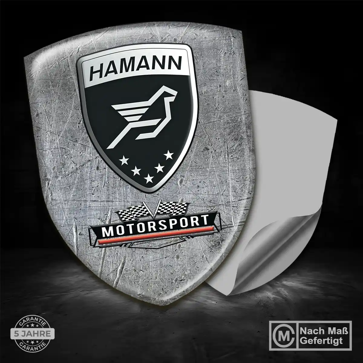 Hamann Aufkleber 3D Gel Emblem Auto Edles Design