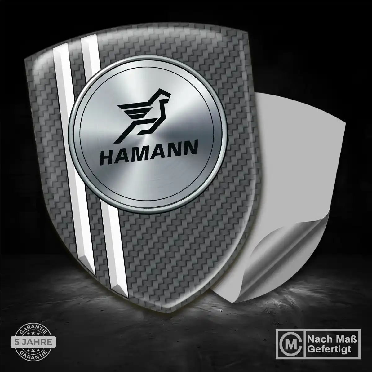 Hamann Aufkleber 3D Gel Emblem Auto Erstklassige Qualität