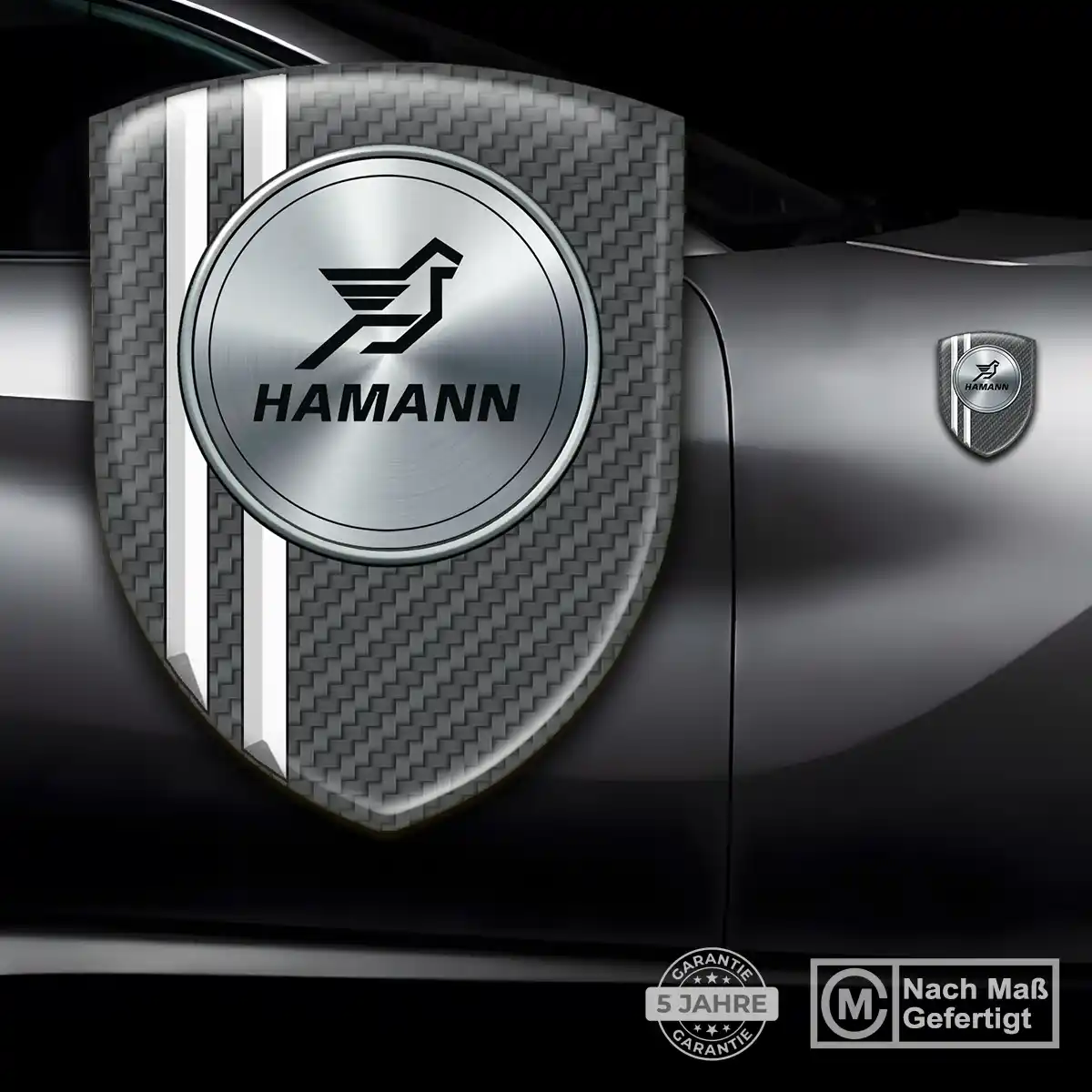 Hamann Aufkleber 3D Gel Emblem Auto Erstklassige Qualität