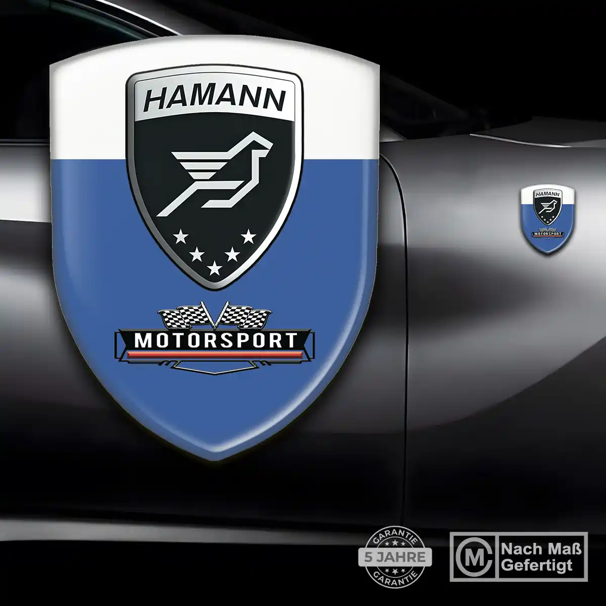 Hamann Aufkleber 3D Gel Emblem Auto Hochwertiges Harz