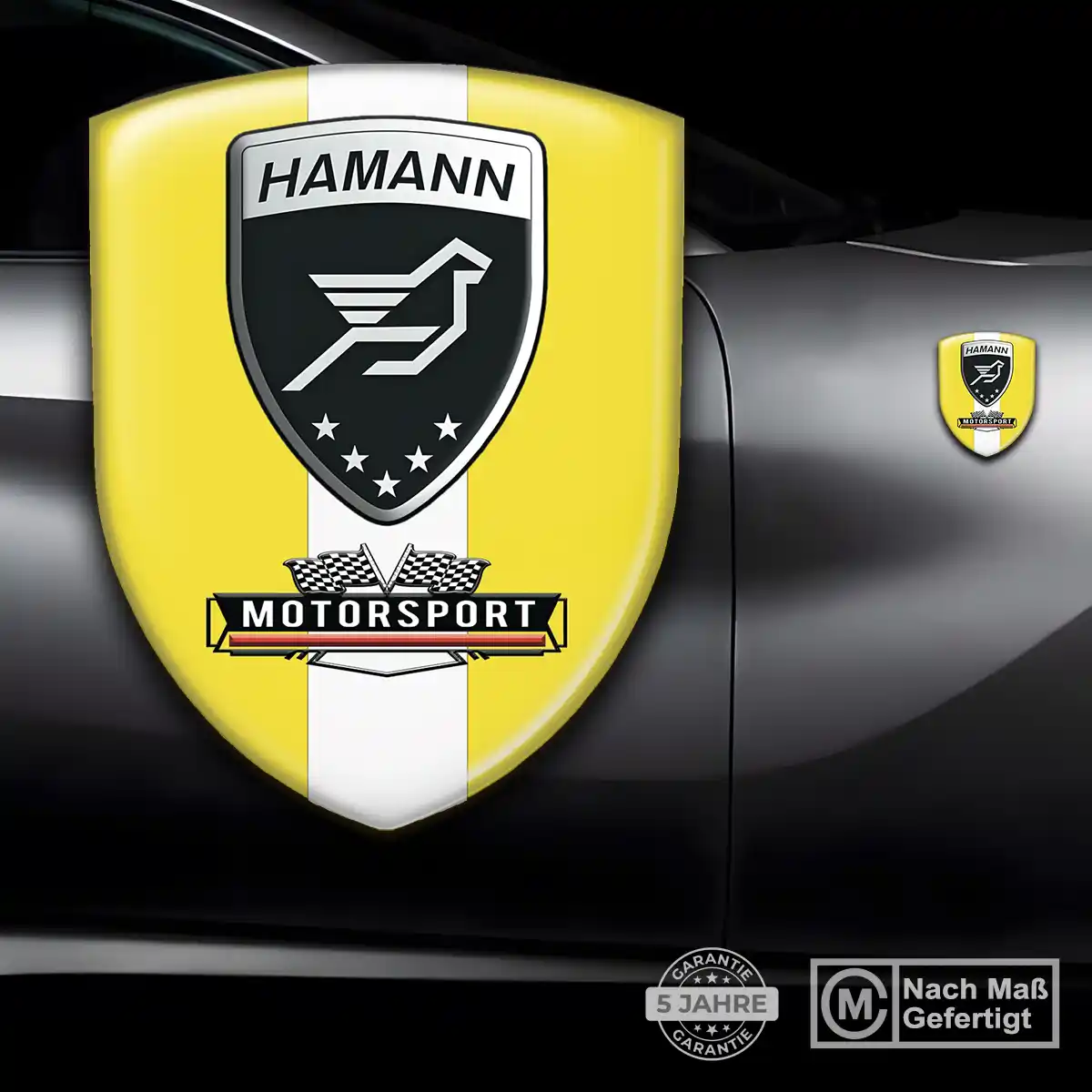 Hamann Aufkleber 3D Gel Emblem Auto Limitierte Auflage