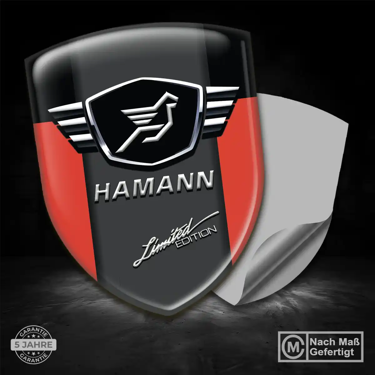 Hamann Aufkleber 3D Gel Emblem Auto Luxus-Edition