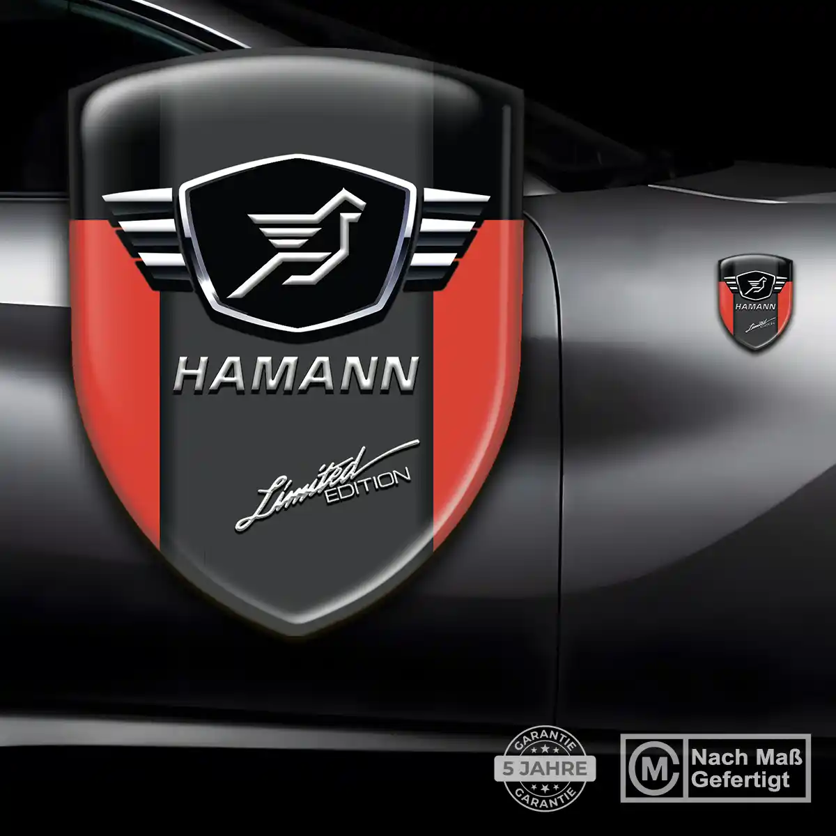 Hamann Aufkleber 3D Gel Emblem Auto Luxus-Edition