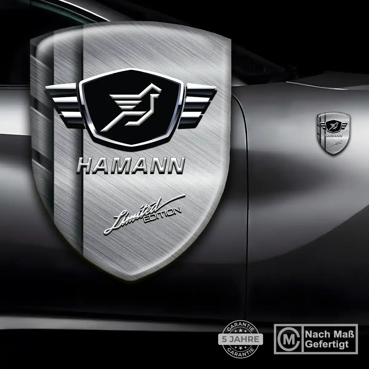 Hamann Aufkleber 3D Gel Emblem Auto Modernes Design