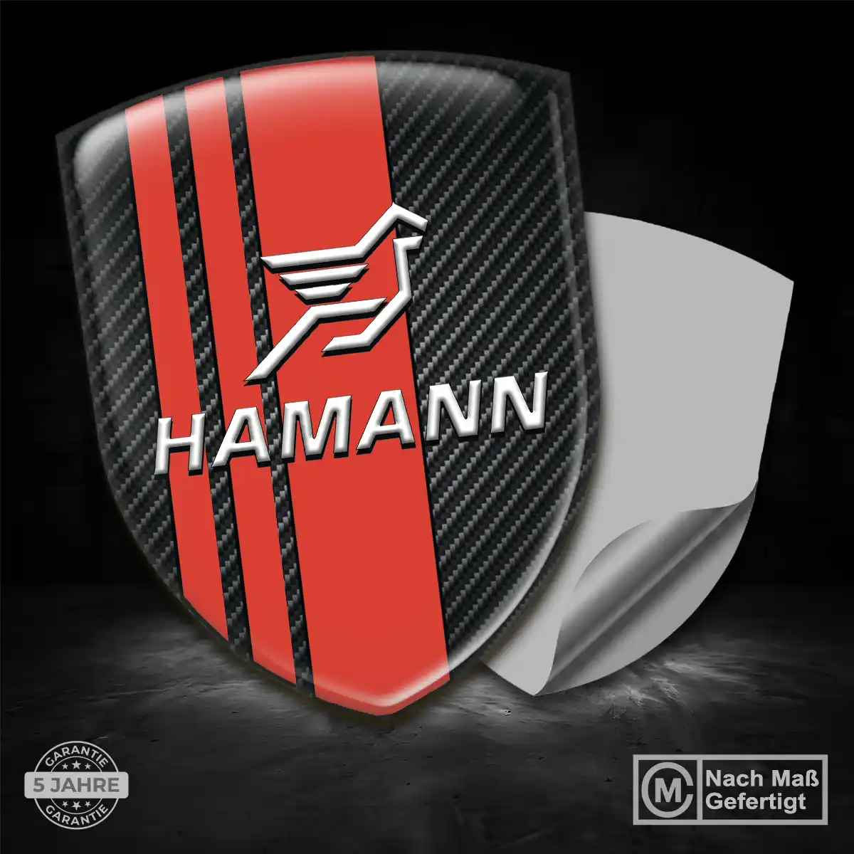 Hamann Aufkleber 3D Gel Emblem Auto Spitzenqualität