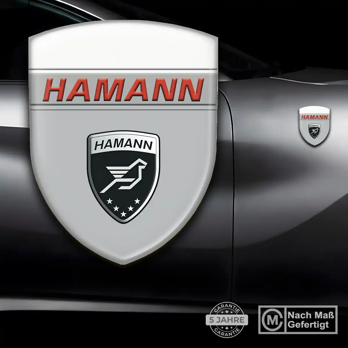 Hamann Aufkleber 3D Gel Emblem Auto Stilvolles Design