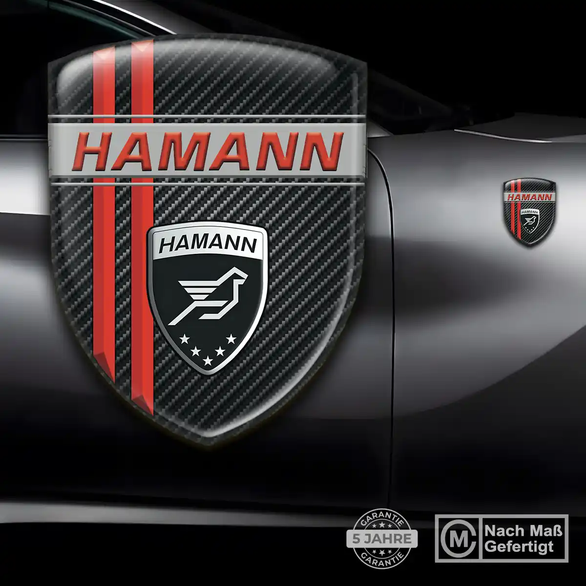 Hamann Aufkleber 3D Gel Emblem Auto Tuningfahrzeug