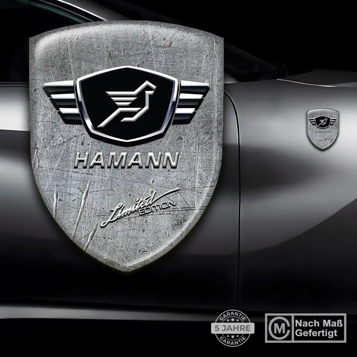 Hamann Aufkleber 3D Gel Emblem Erstklassige Qualität