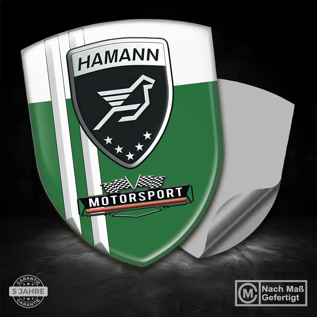 Hamann Aufkleber 3D Gel Emblem Hohe Qualität