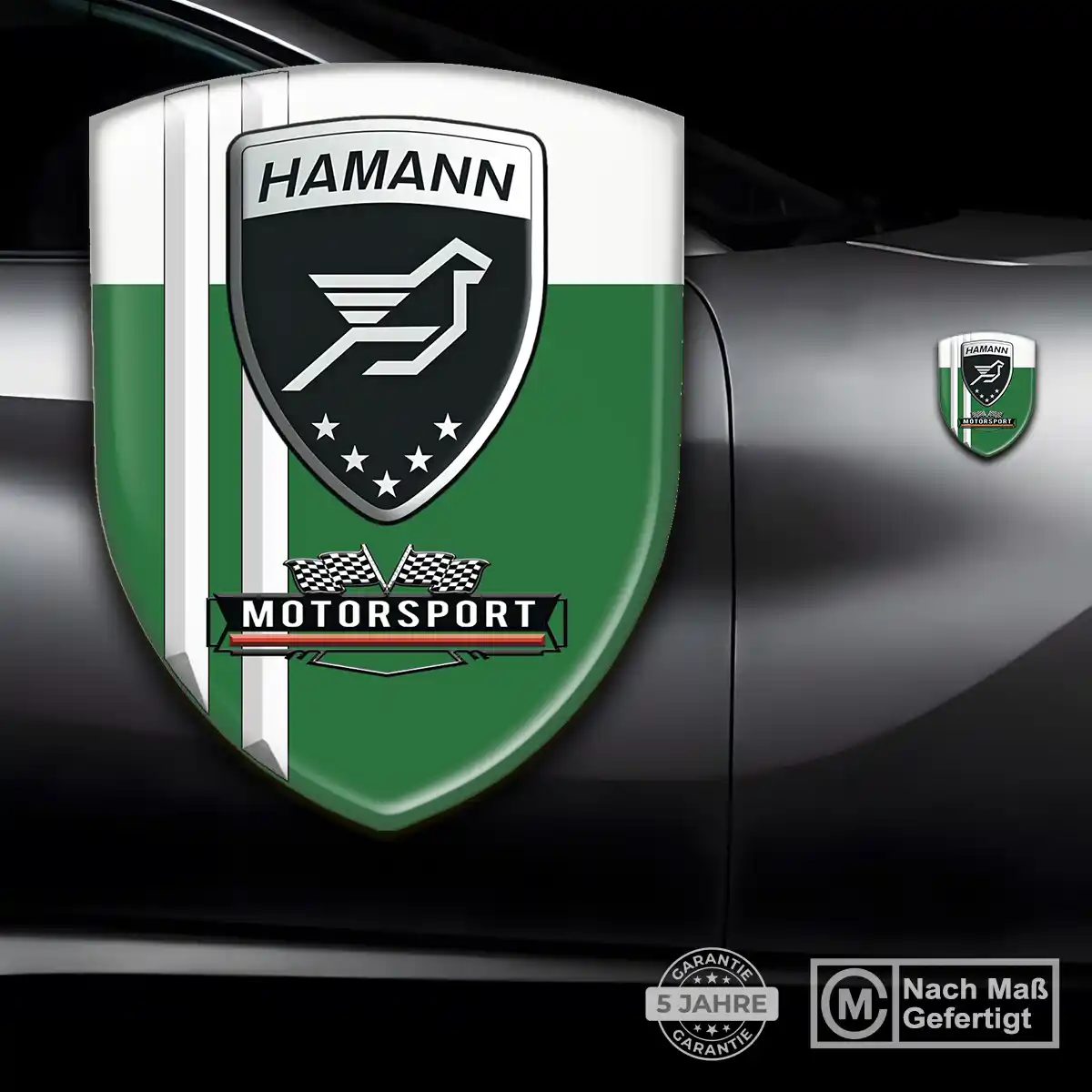 Hamann Aufkleber 3D Gel Emblem Hohe Qualität