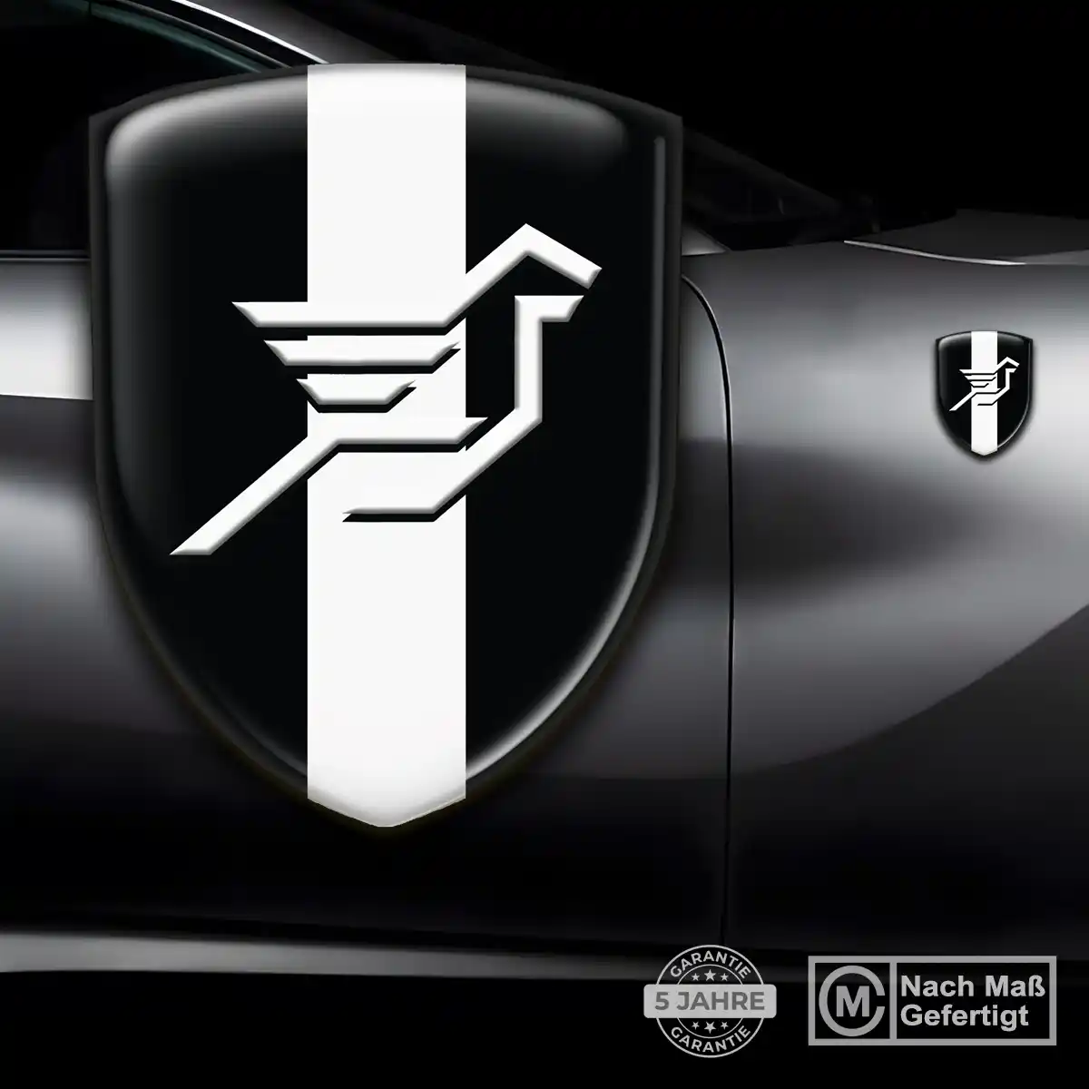 Hamann Aufkleber 3D Gel Emblem Markenedition