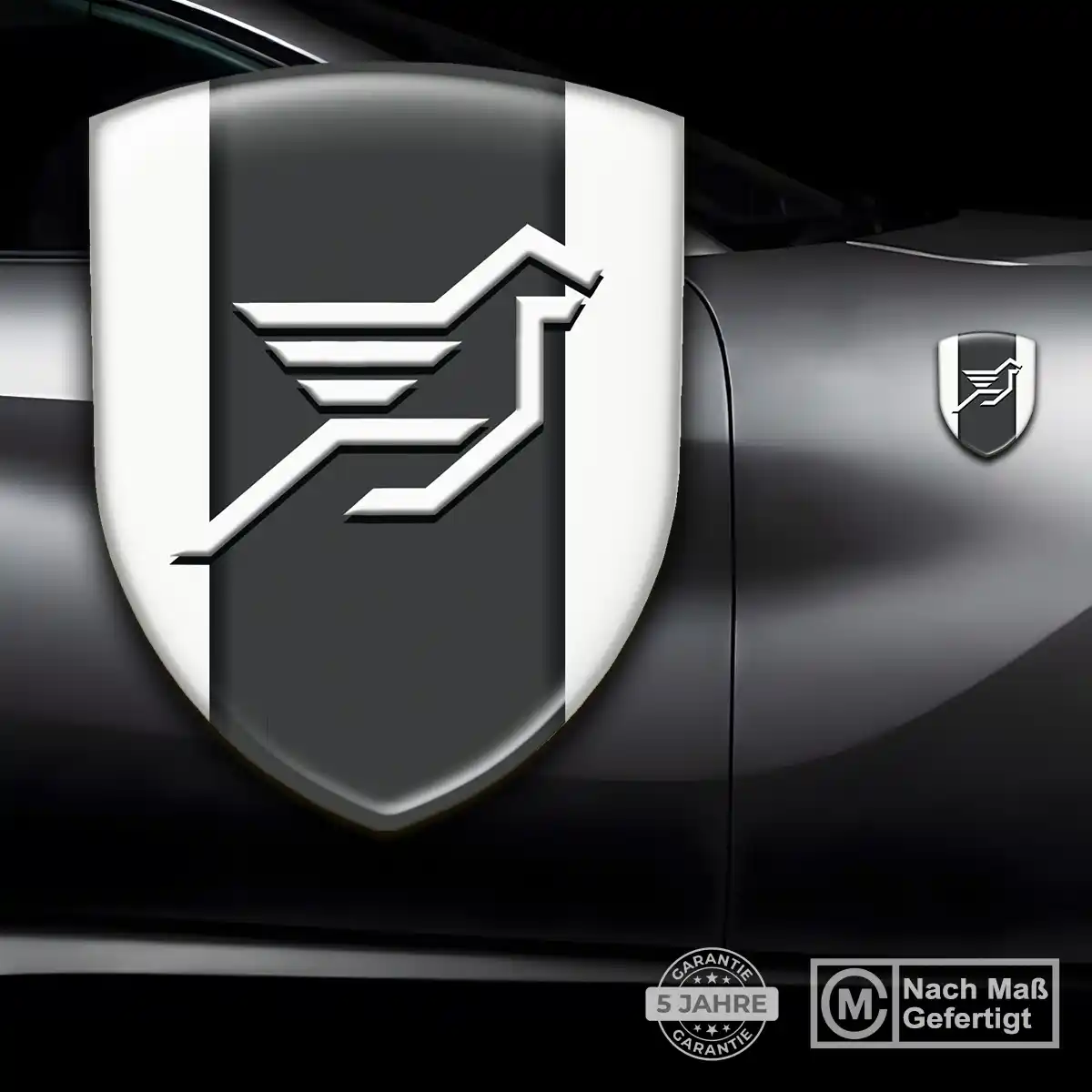 Hamann Aufkleber 3D Gel Emblem Premium-Edition