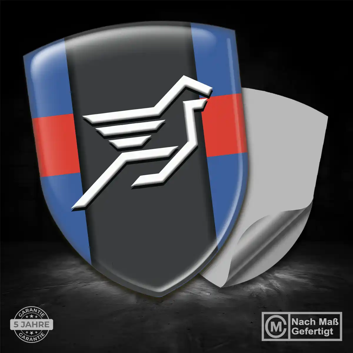 Hamann Aufkleber 3D Gel Emblem Premiumqualität