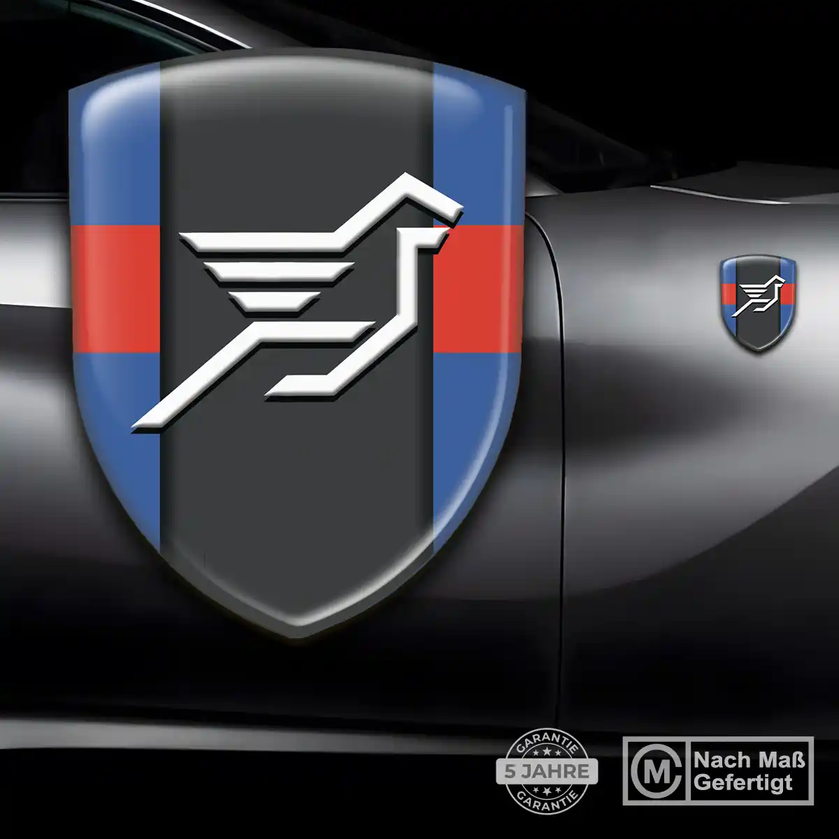 Hamann Aufkleber 3D Gel Emblem Premiumqualität