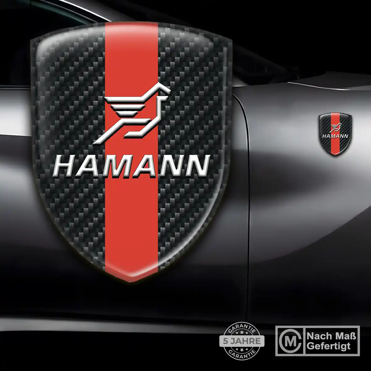 Hamann Aufkleber 3D Gel Emblem Tuningfahrzeug