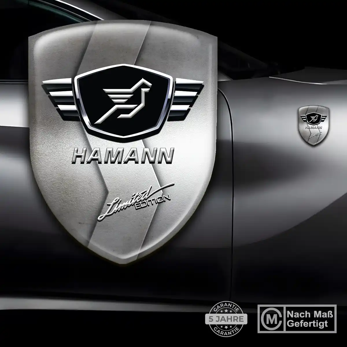 Hamann Aufkleber 3D Gel Embleme Auto Höchste Qualität