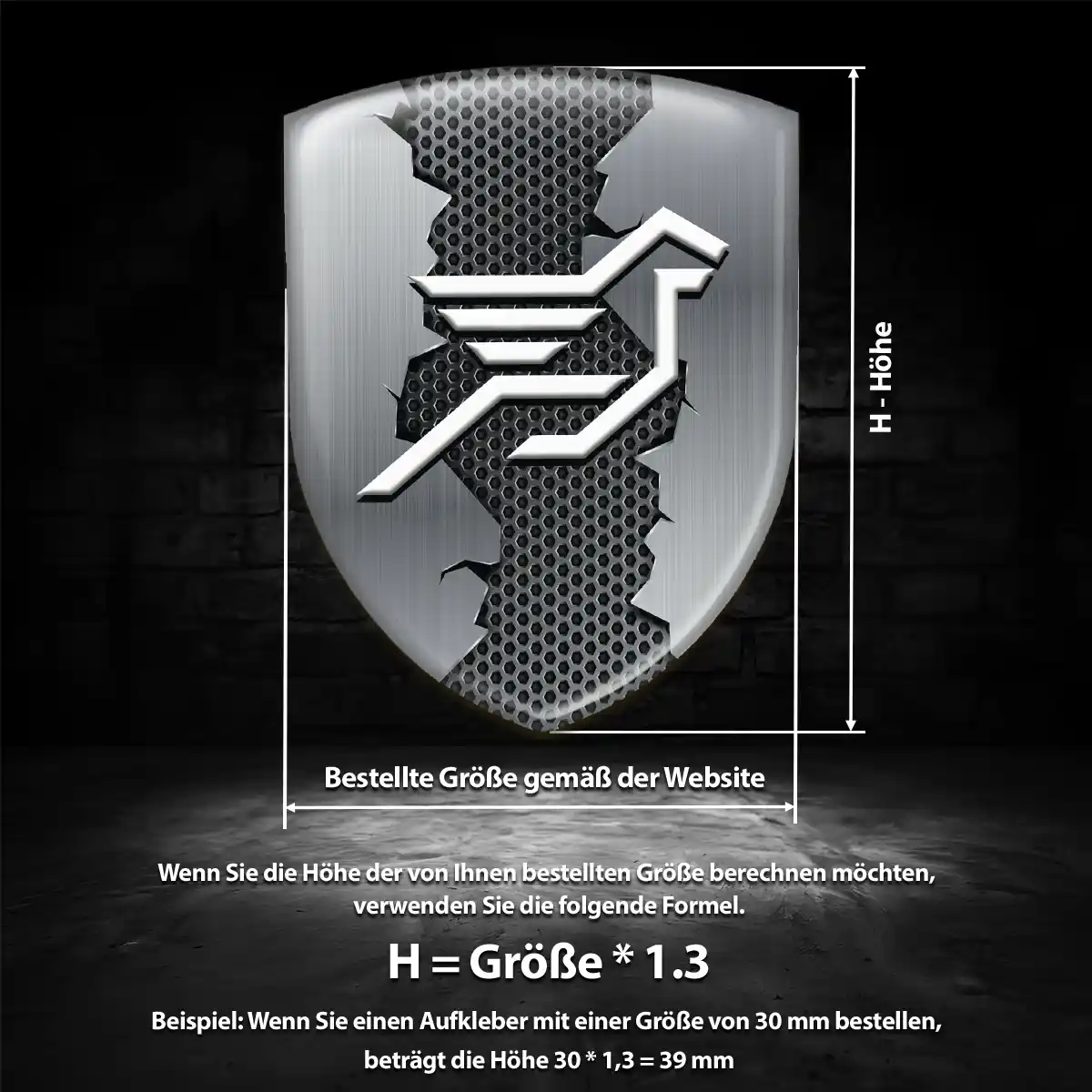 Hamann Aufkleber 3D Gel Embleme Auto Hochwertiges Harz