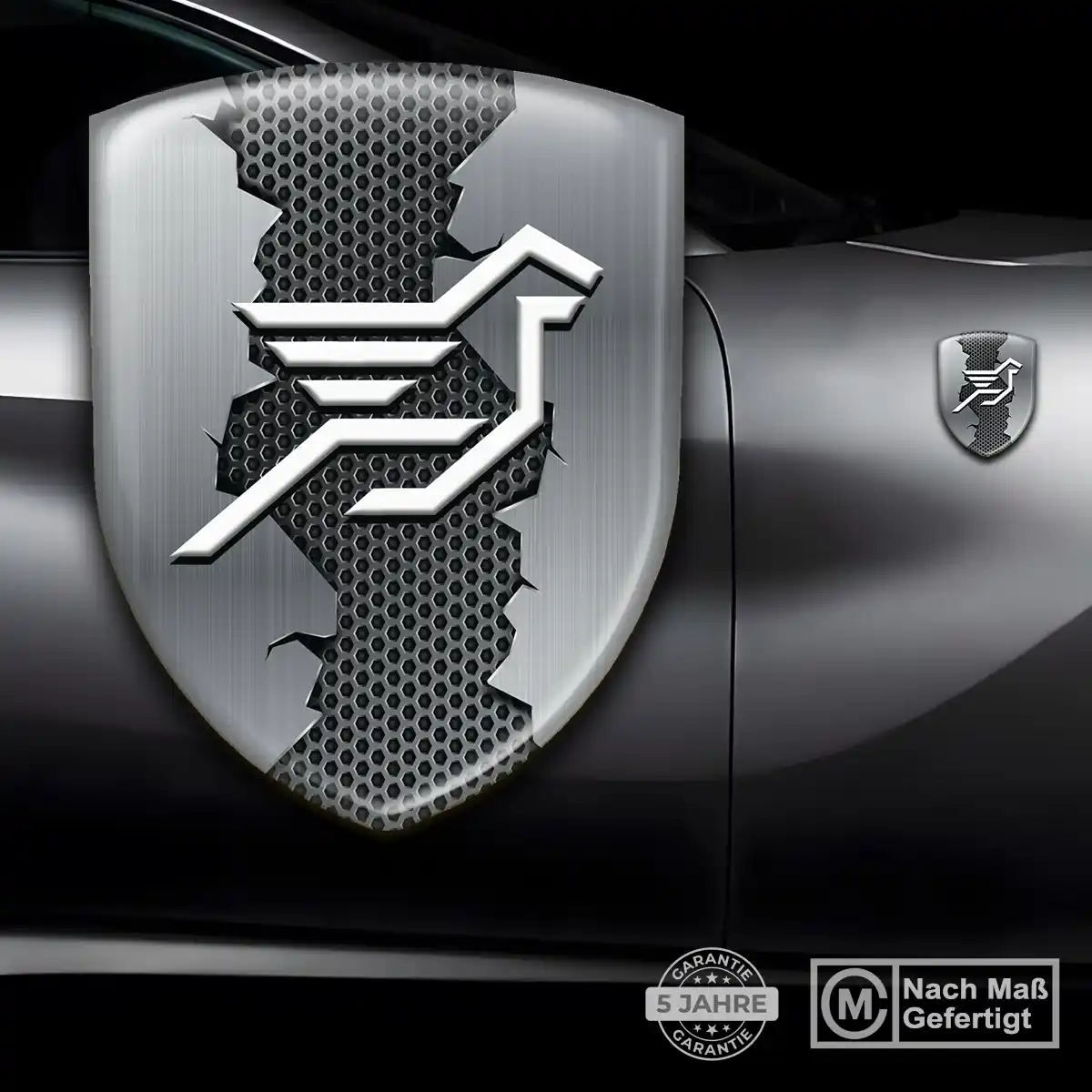 Hamann Aufkleber 3D Gel Embleme Auto Hochwertiges Harz
