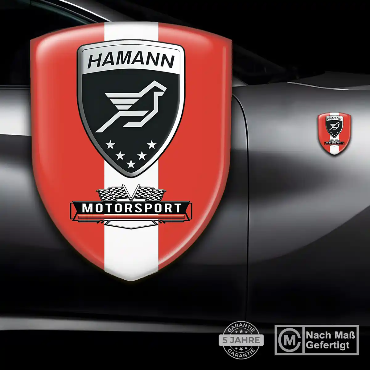 Hamann Aufkleber 3D Gel Embleme Auto Hohe Qualität