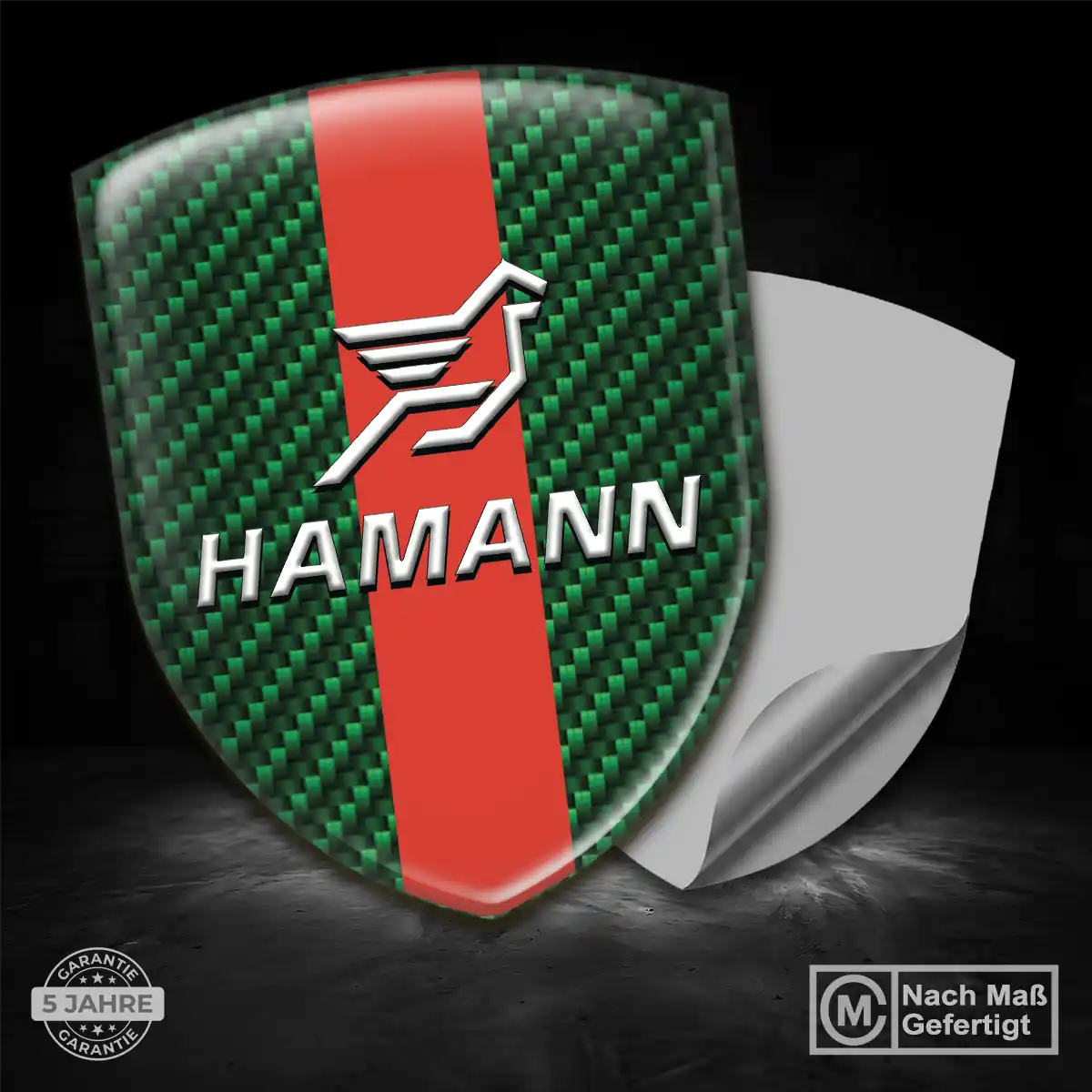 Hamann Aufkleber 3D Gel Embleme Auto Interieurdesign