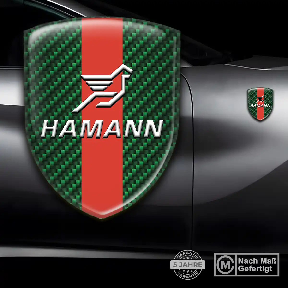 Hamann Aufkleber 3D Gel Embleme Auto Interieurdesign