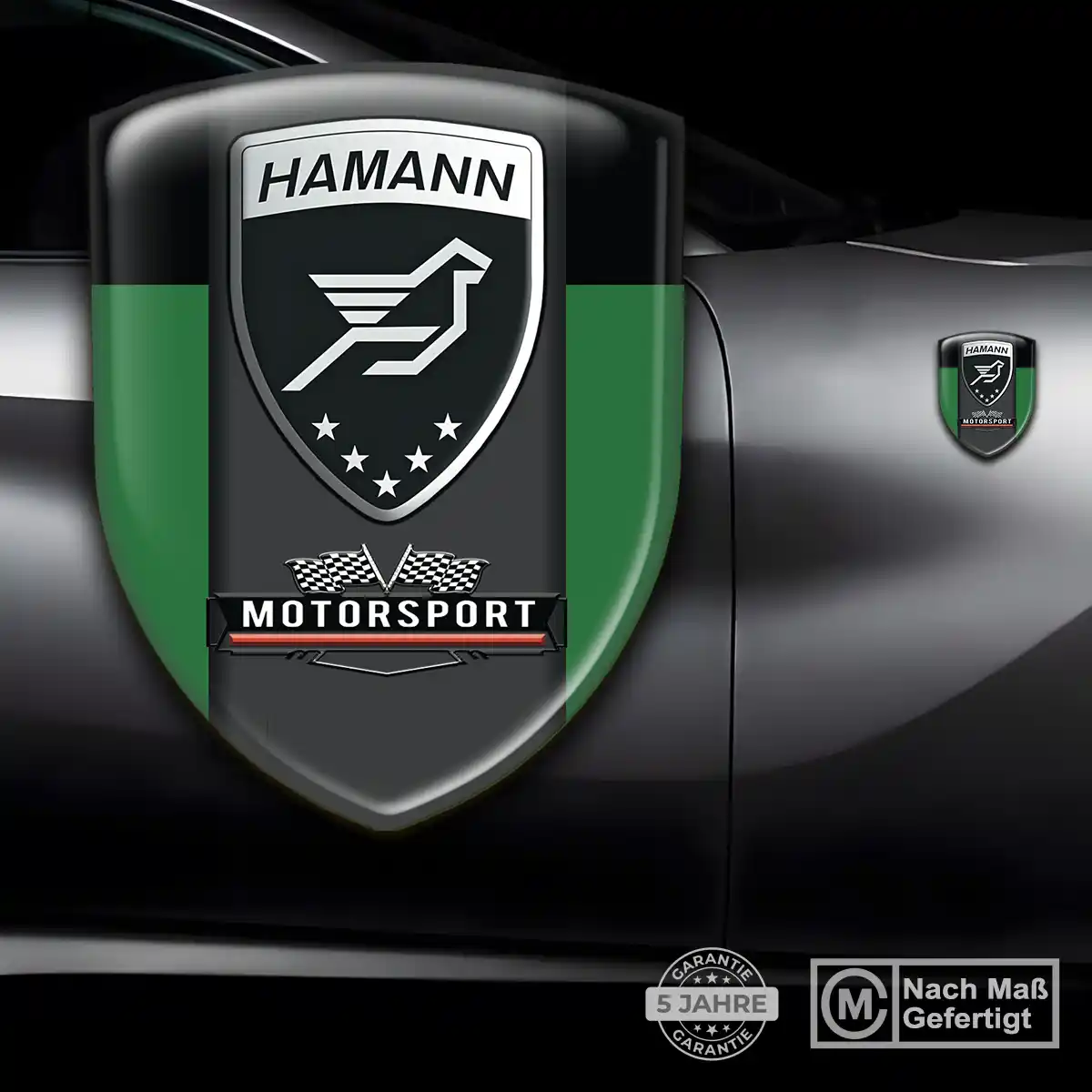 Hamann Aufkleber 3D Gel Embleme Auto Limitierte Auflage