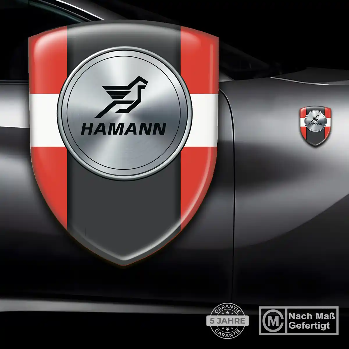 Hamann Aufkleber 3D Gel Embleme Auto Luxus-Edition