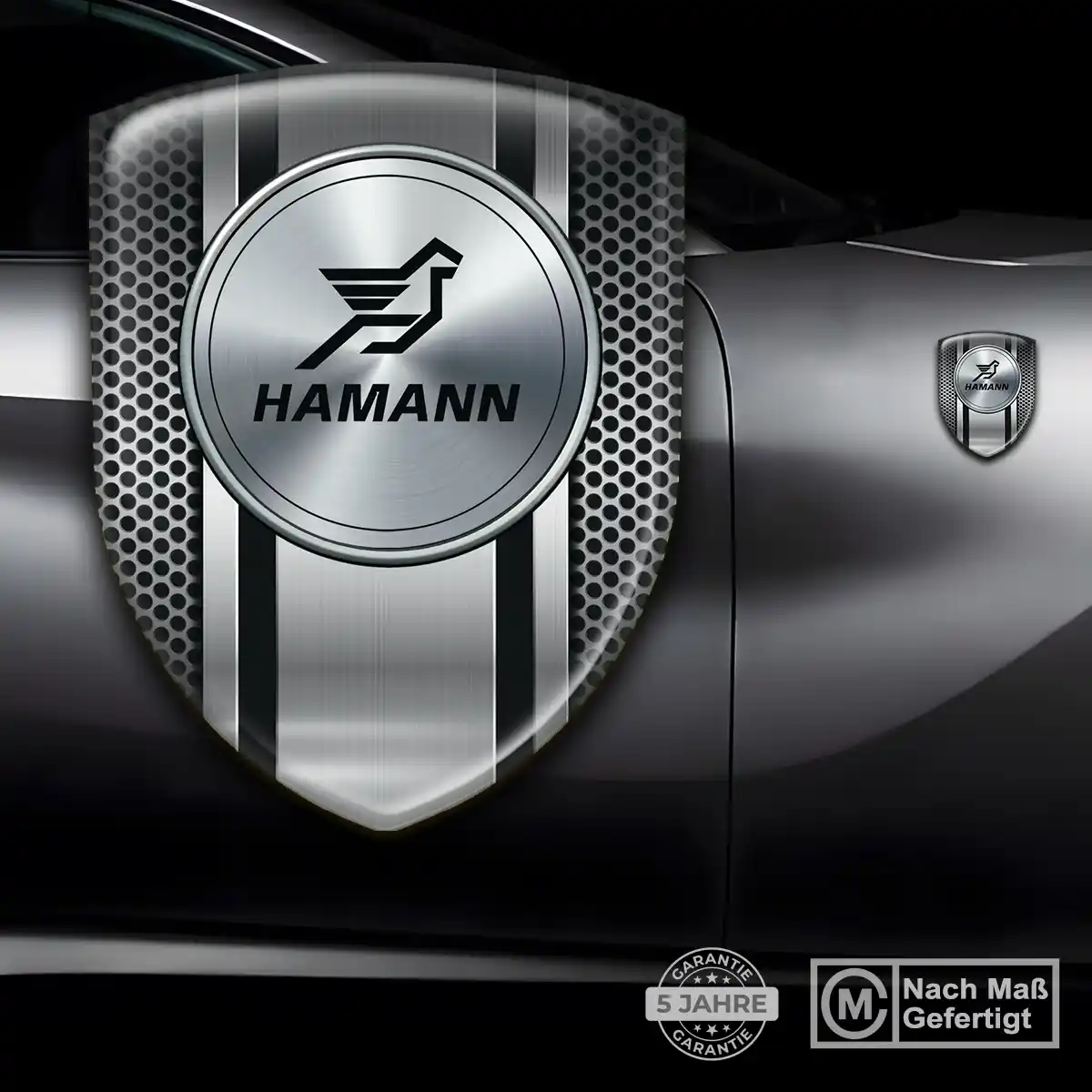 Hamann Aufkleber 3D Gel Embleme Auto Modernes Design