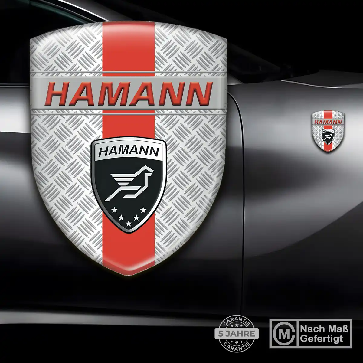 Hamann Aufkleber 3D Gel Embleme Auto Premium-Edition