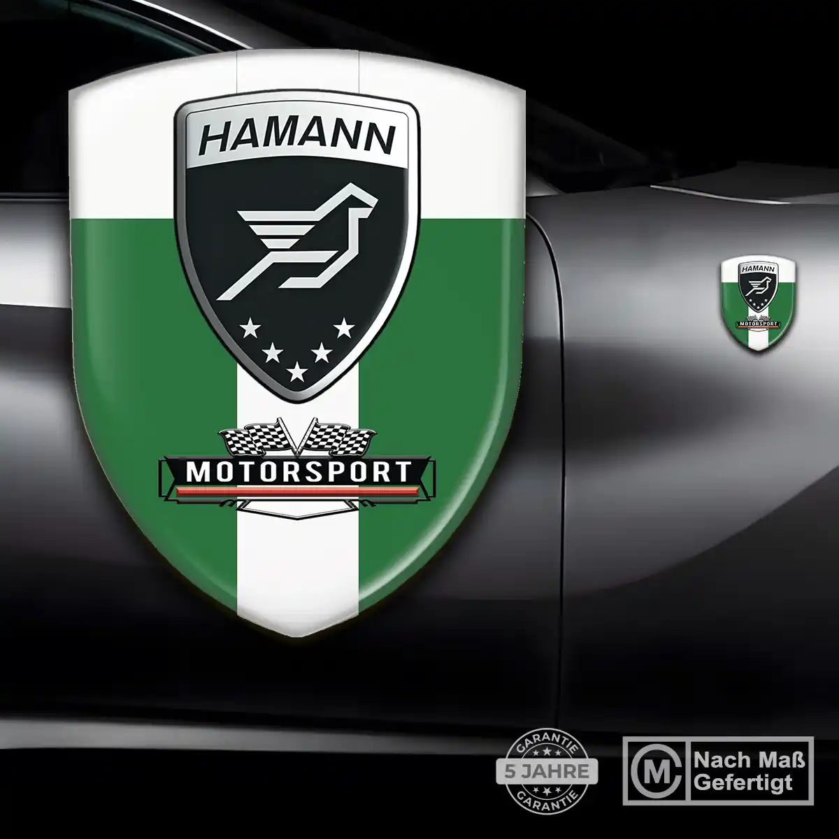 Hamann Aufkleber 3D Gel Embleme Auto Premiumqualität