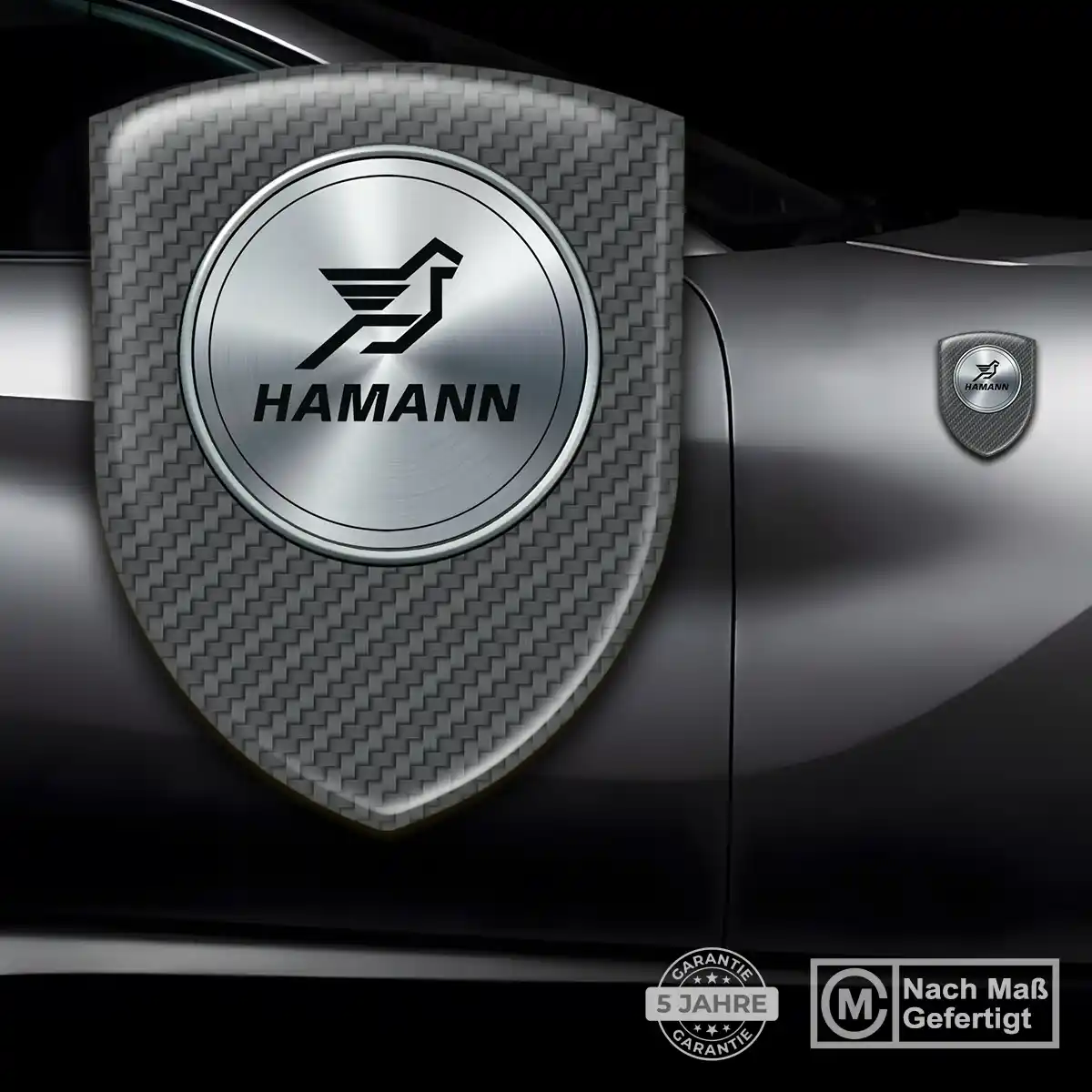 Hamann Aufkleber 3D Gel Embleme Auto Tuningfahrzeug