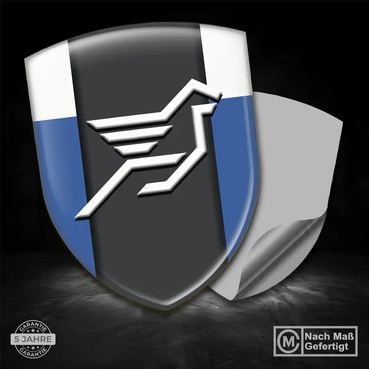 Hamann Aufkleber 3D Gel Embleme Elegantes Design