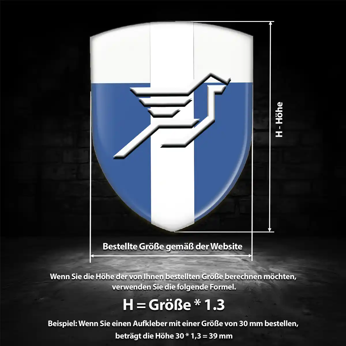 Hamann Aufkleber 3D Gel Embleme Höchste Qualität
