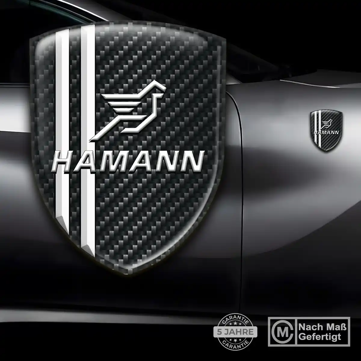 Hamann Aufkleber 3D Gel Silikon Auto Hohe Qualität