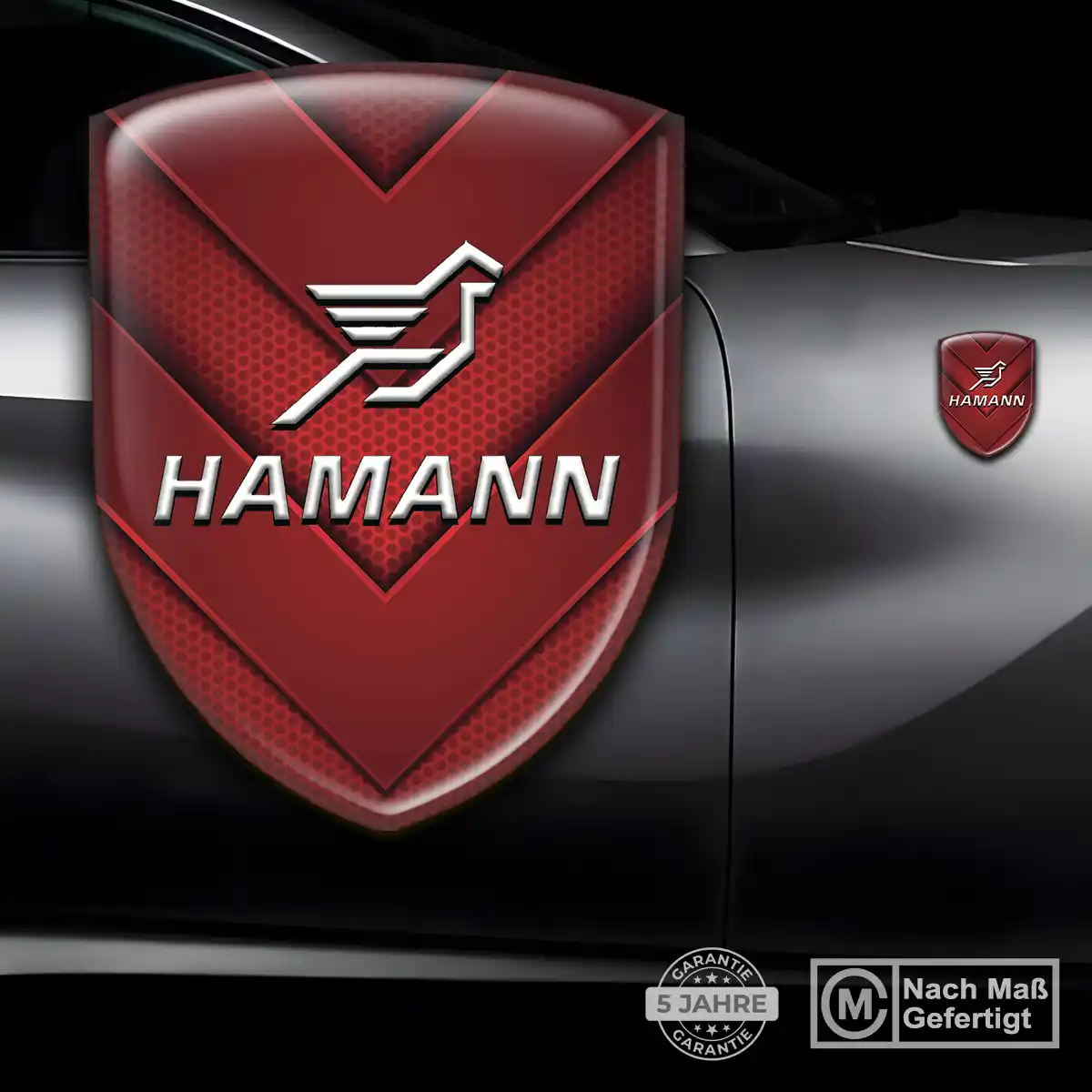 Hamann Aufkleber 3D Gel Silikon Auto Interieurdesign