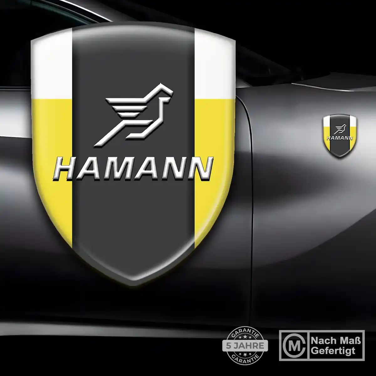 Hamann Aufkleber 3D Gel Silikon Auto Modernes Design