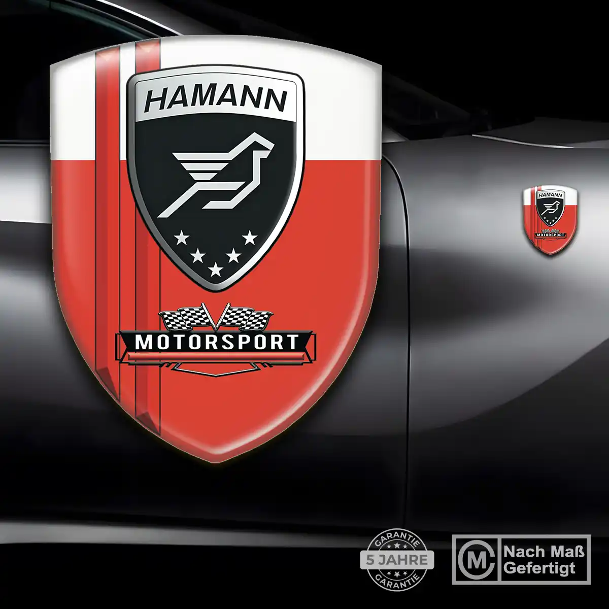 Hamann Aufkleber 3D Gel Silikon Auto Spitzenqualität