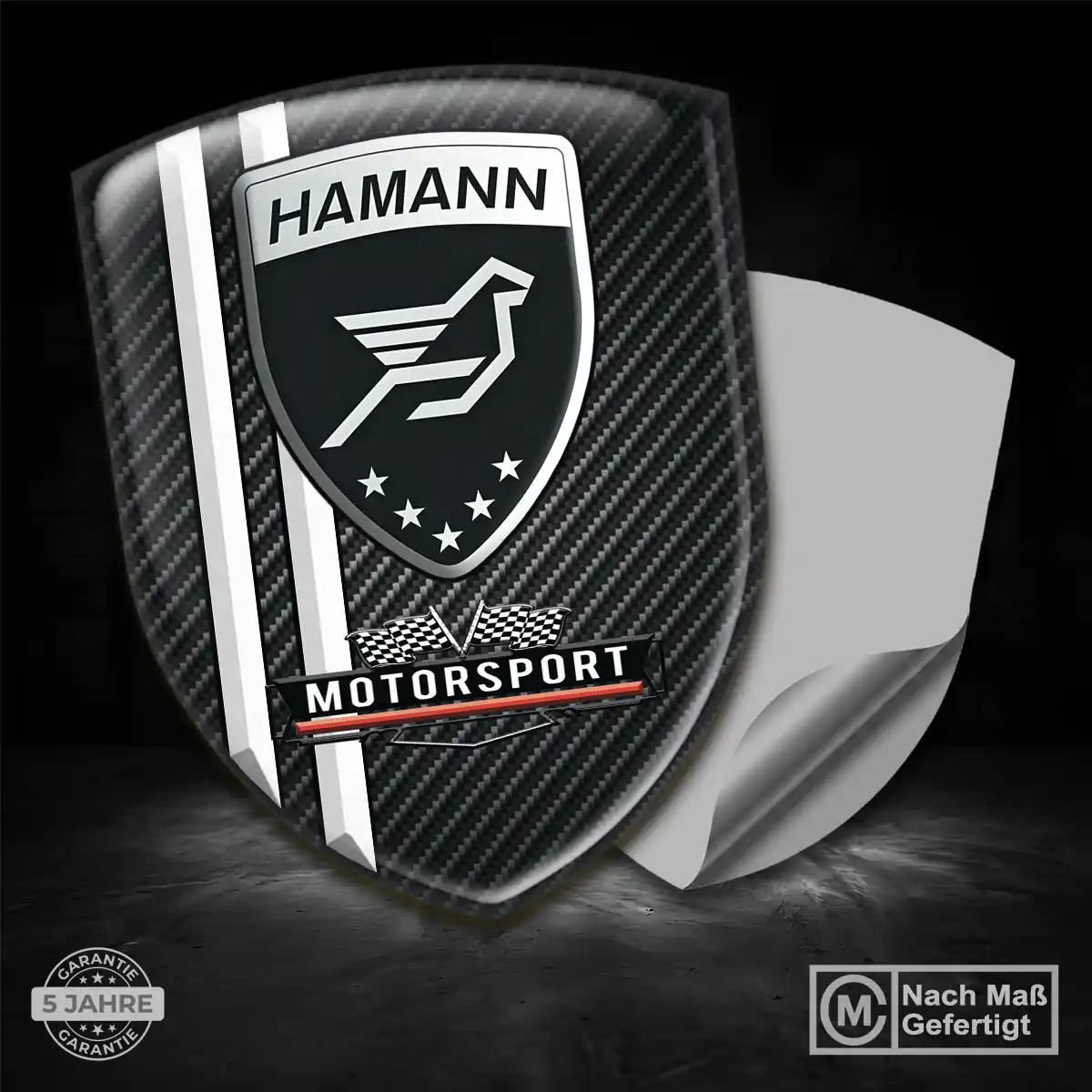 Hamann Aufkleber 3D Gel Silikon Hohe Qualität