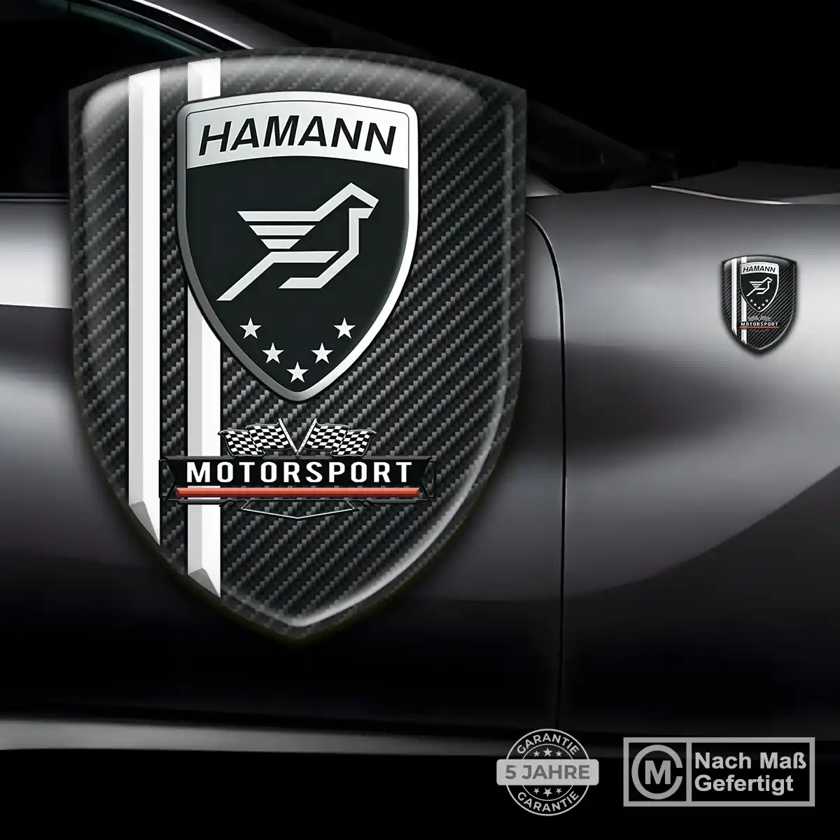 Hamann Aufkleber 3D Gel Silikon Hohe Qualität