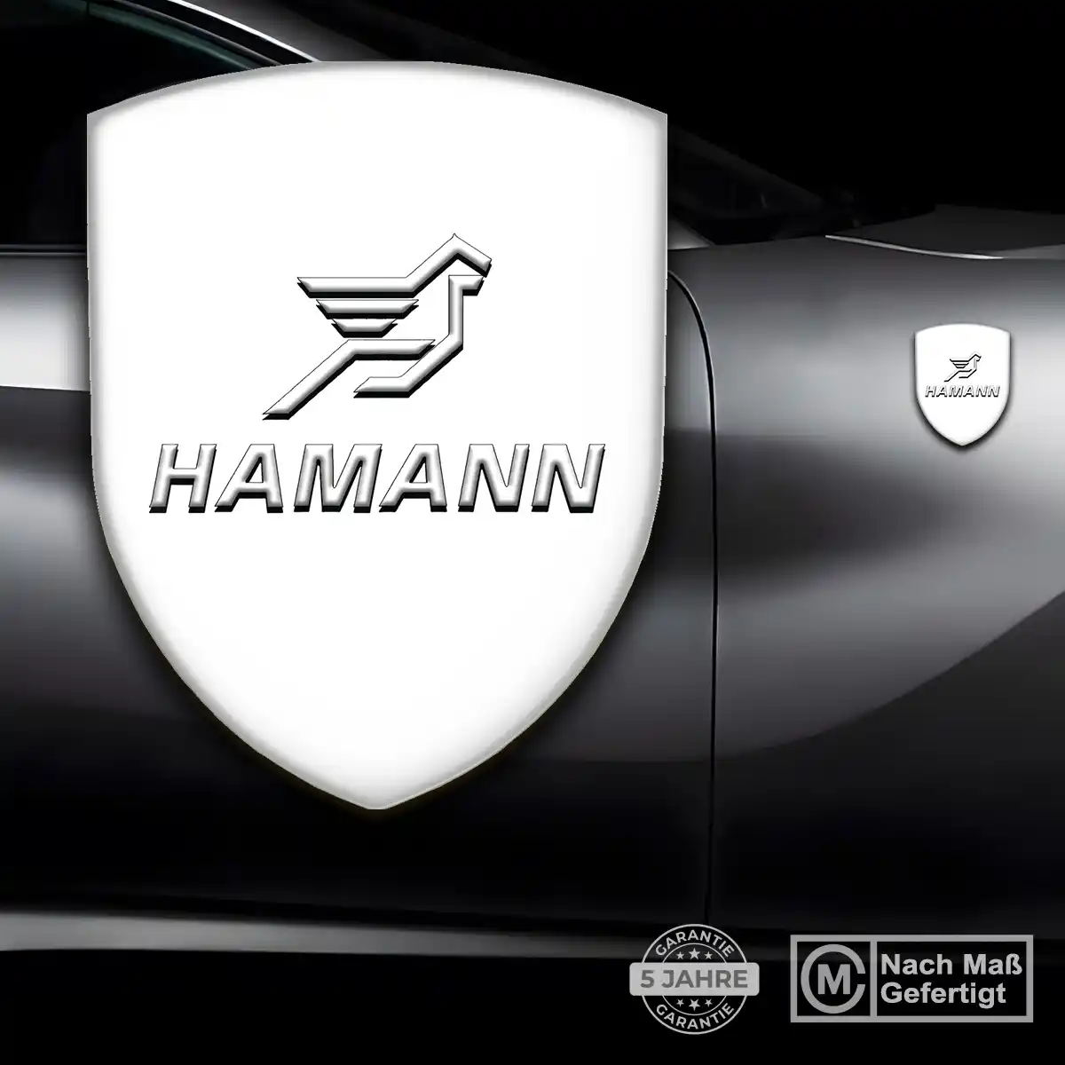Hamann Aufkleber 3D Gel Silikon Premium-Edition