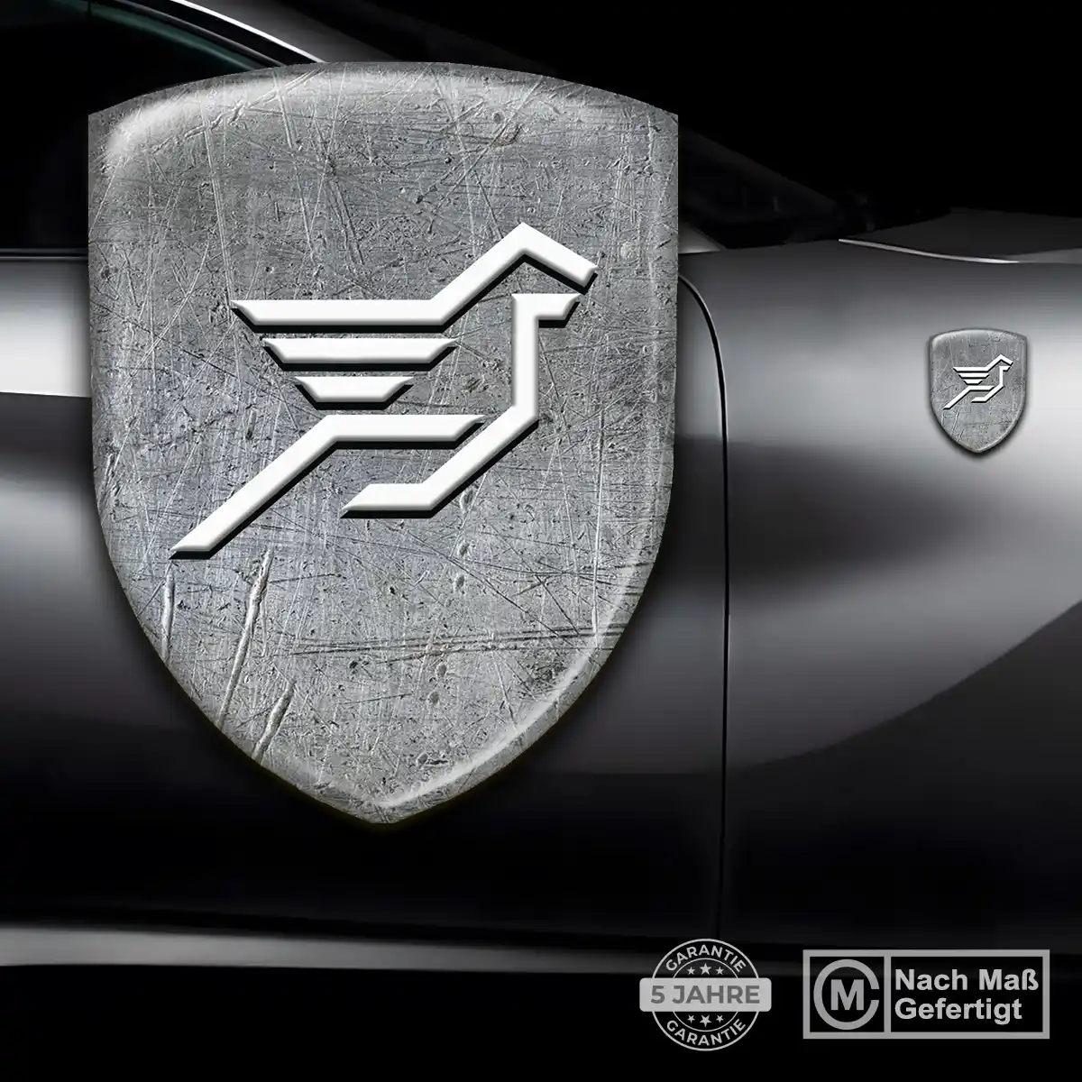 Hamann Aufkleber 3D Gel Silikon Tuningfahrzeug